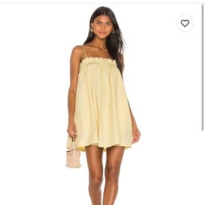 Yellow Mini Dress
